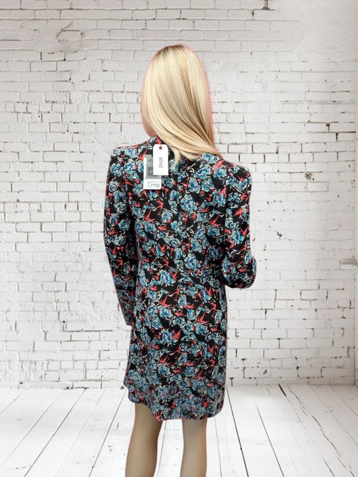 Zadig & Voltaire Robe Radar Thunder Strass Soie Noir * Taille L * - photo numéro 3