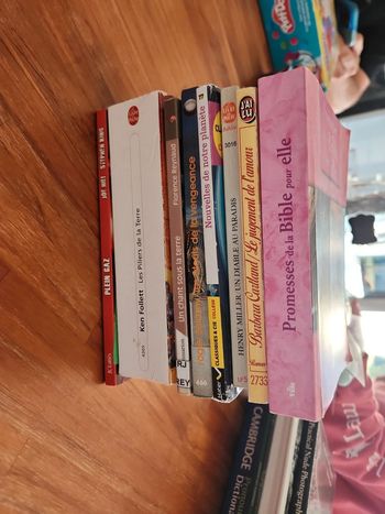 Lot de 8 livres divers :