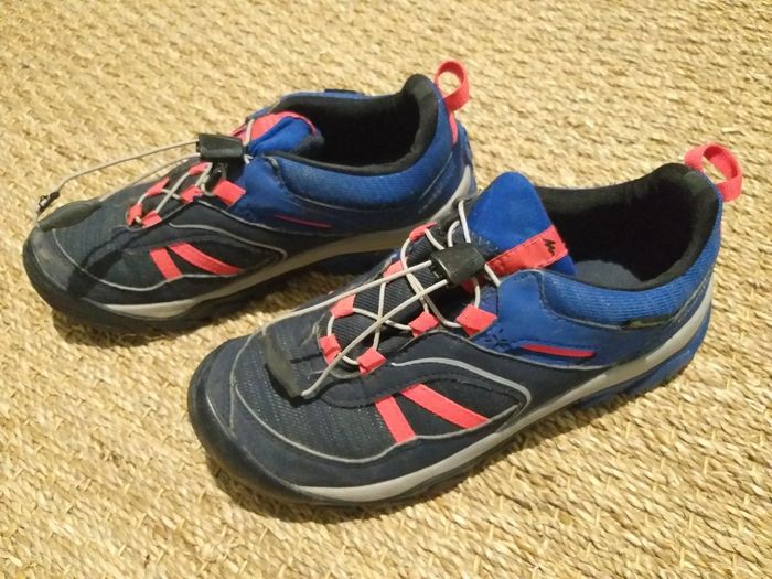 Baskets rando Decathlon bleu rose 37