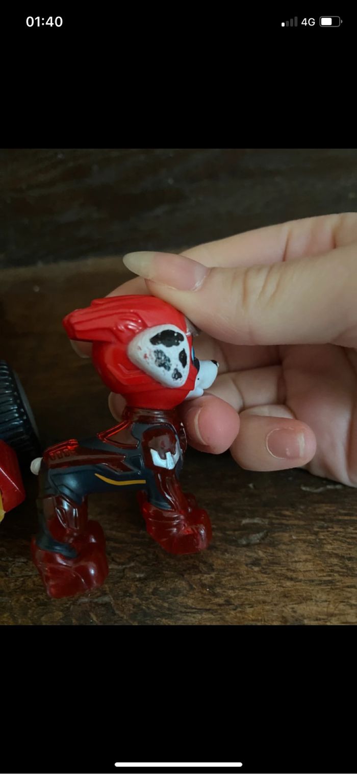 Véhicule et figurine marcus du film pat patrouille - photo numéro 7