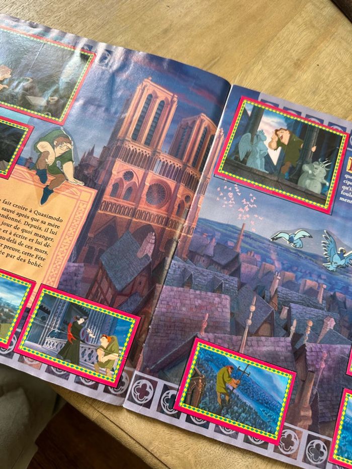 Panini - Album complet stickers autocollants Walt Disney Le Bossu de Notre Dame - photo numéro 7