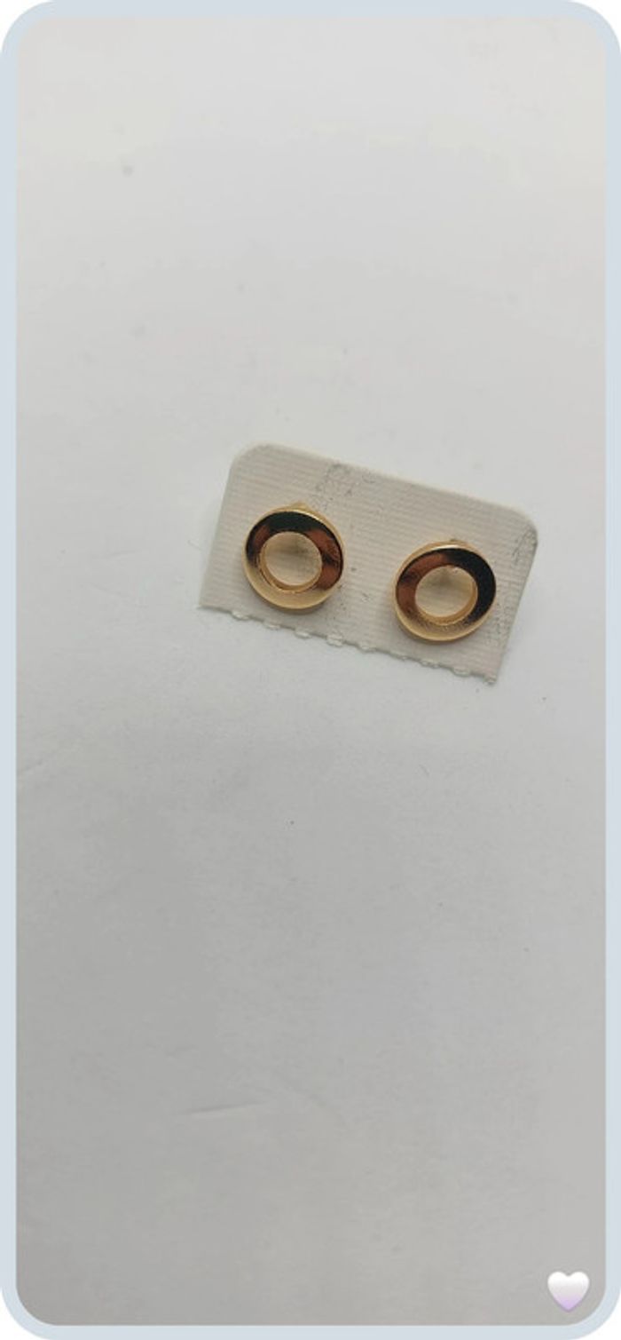 belle paire de boucles d oreilles en acier argenté