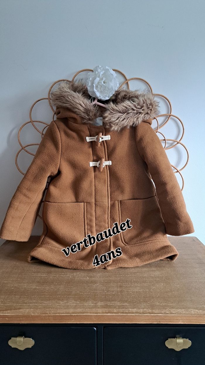 duffle coat vertbaudet 4ans🌺 - photo numéro 9