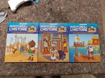 Lot de 3 fascicules #Playmobil Antiquité