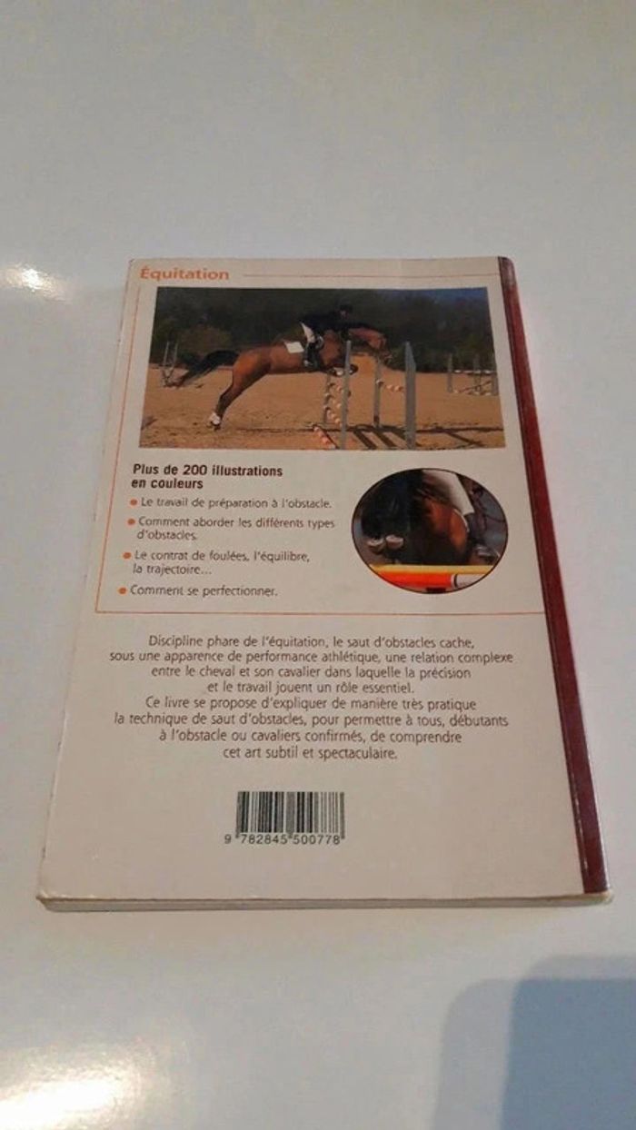 Livre Saut d'obstacles équitation - photo numéro 2