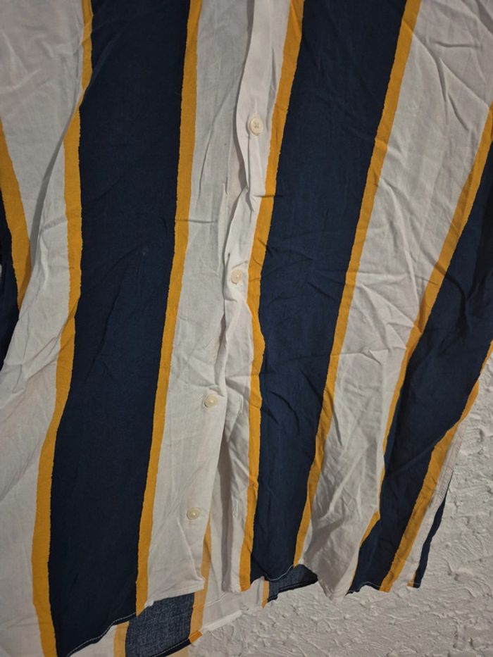 Chemise manches courtes Zara man regular fit taille L - photo numéro 4