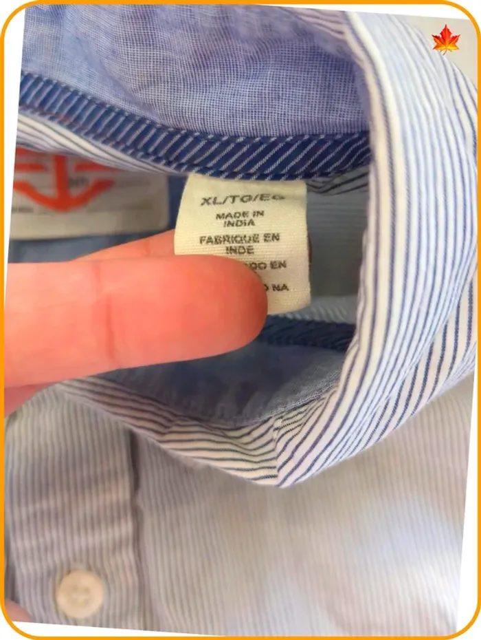 Chemise à rayures homme  Dockers XL - photo numéro 3