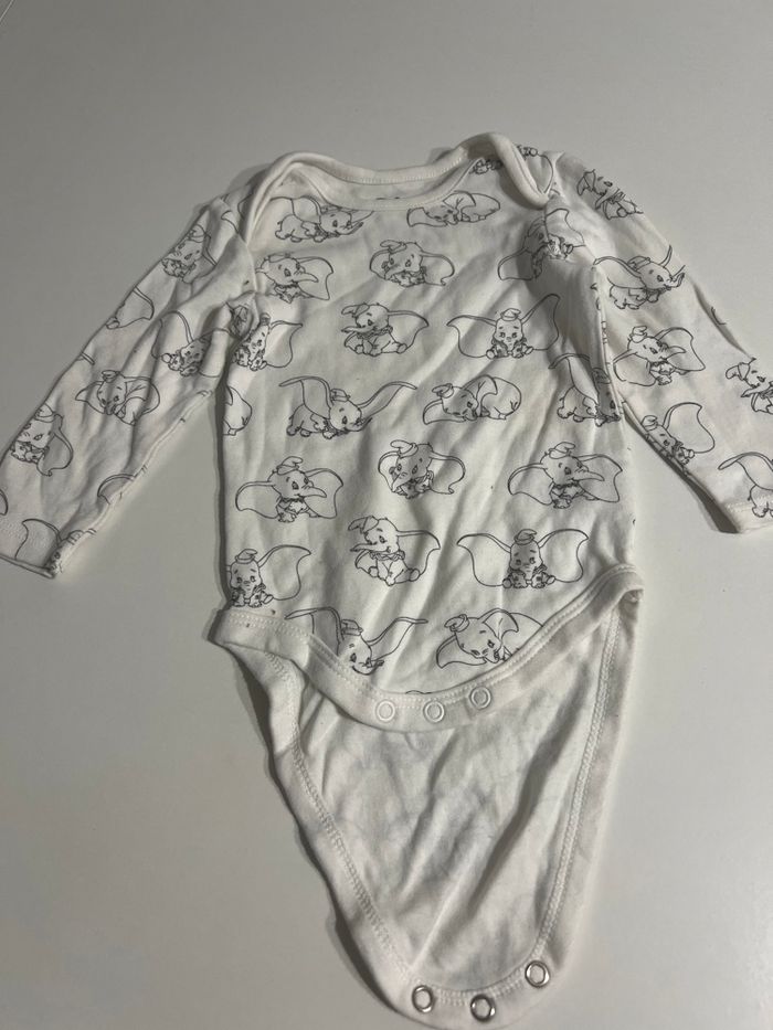 Body Disney dumbo 2-3 mois