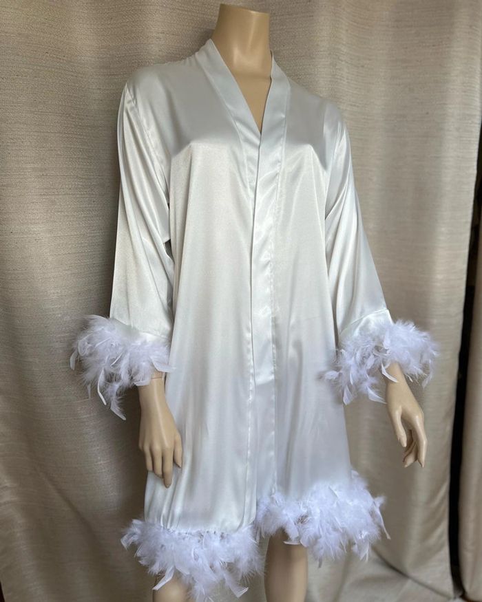 Peignoir plume - photo numéro 3