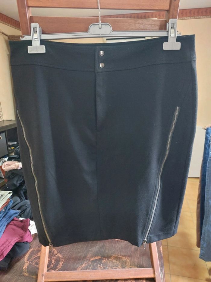 Jupe avec zip