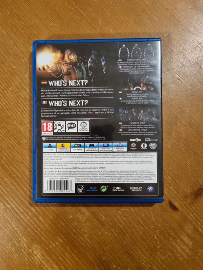 Mortal Kombat X pour PS4 - photo numéro 2