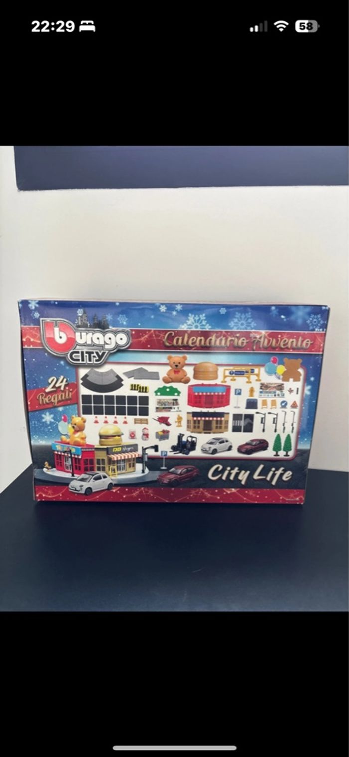 Calendrier de l avent Burago