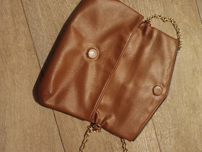 Pochette marron et doré - photo numéro 2