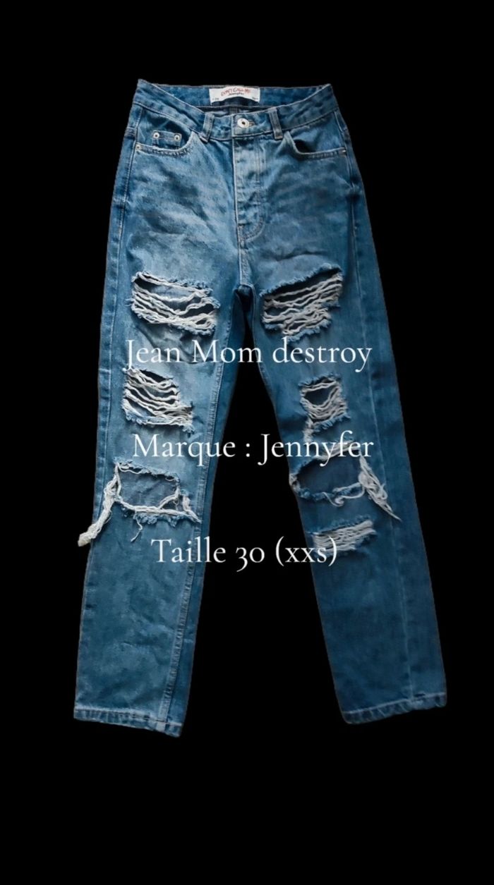Jean Mom Jennyfer femme