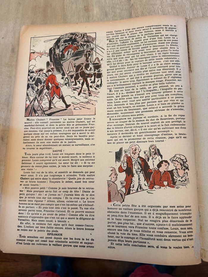 Livre très ancien bd rare Le fils de Gaspard le Rouge Roger Roux Pierre Probst auteur Caroline - photo numéro 9