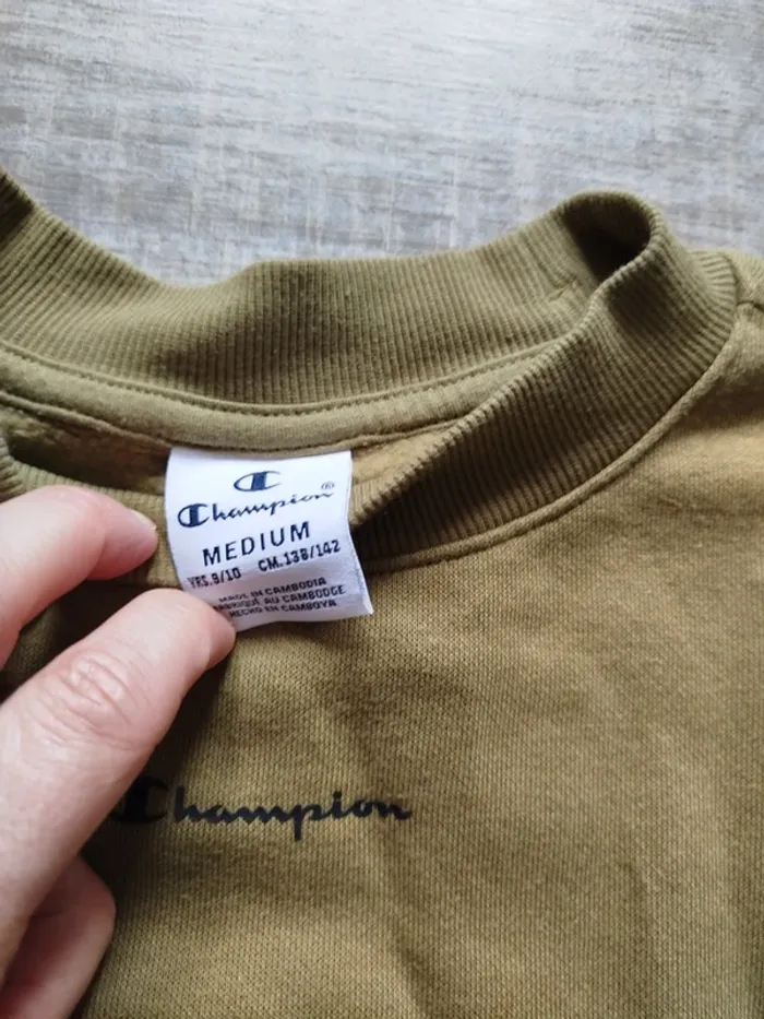 Sweat shirt champion 10 ans - photo numéro 3