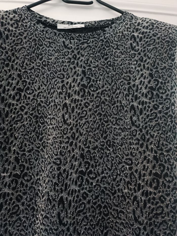 Top argenté soirée habillé - photo numéro 4