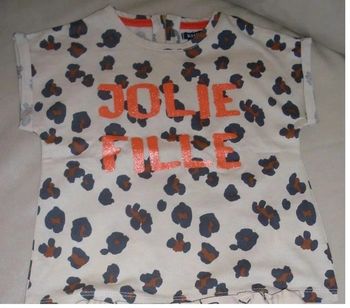 haut 24 mois "jolie fille" neuf