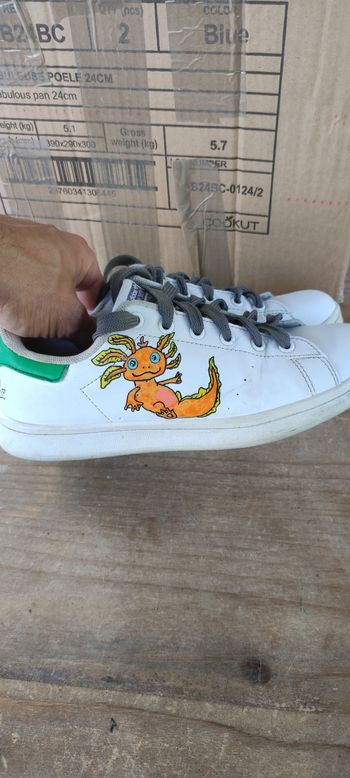 Baskets adidas personnalisées t.37