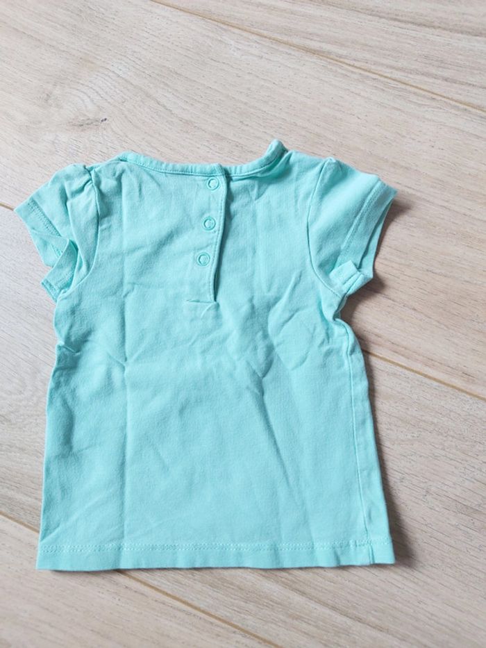 Ensemble fille tee-shirt et short 3 mois en très bon état (78) - photo numéro 4