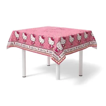 Nappe Hello Kitty Sanrio plastique 120 × 180 cm Neuf