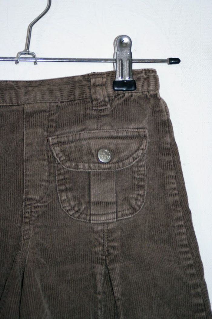 Bermuda velours marron O'Kids 5 ans - photo numéro 2