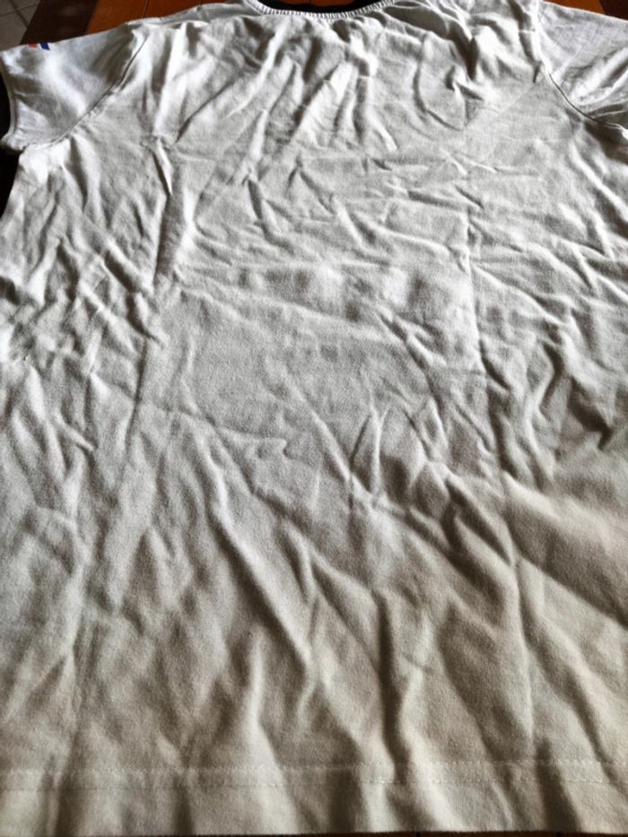 T-shirt manches courtes uni blanc en XS tecnifibre - photo numéro 4