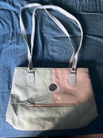 Sac à main bicolore pastel – très bon état