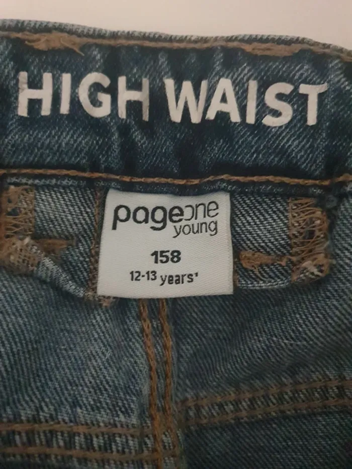 Jeans mom bleu foncé - photo numéro 3