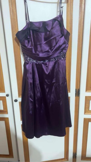Robe de soirée violette