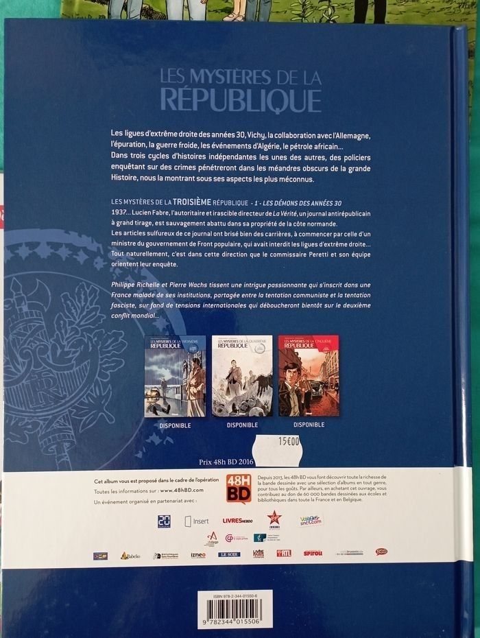 Les Mystères de la Troisième République - Les démons des années 30, Tome 01 - photo numéro 3