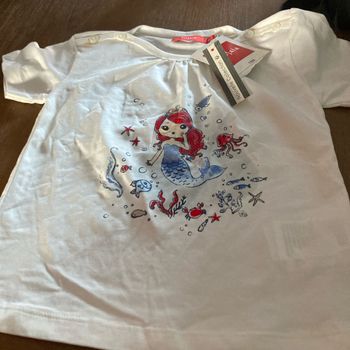 TEE shirt motif sirène