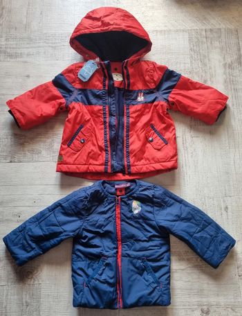 Parka 3 en 1 neuve sergent major 9 mois