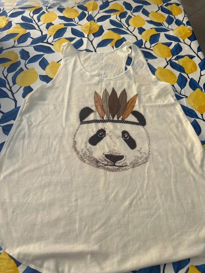 Débardeur panda