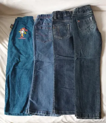 Lot 4 jeans 4 ans