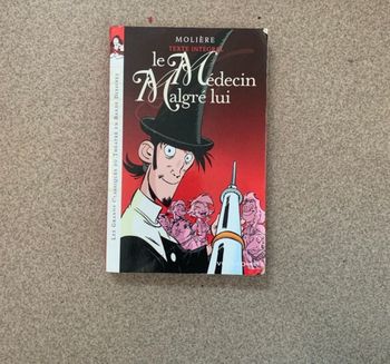 Livre le médecin malgré lui 