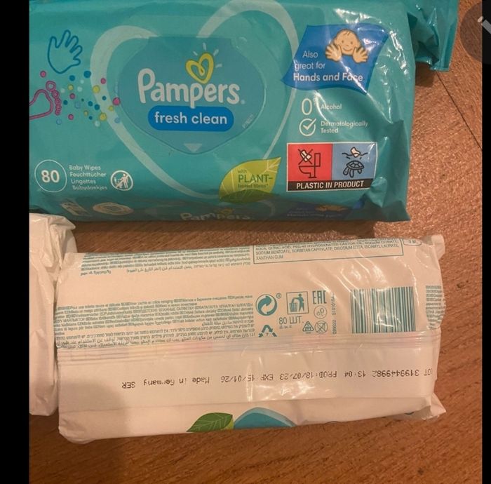 Lingettes pampers - photo numéro 3