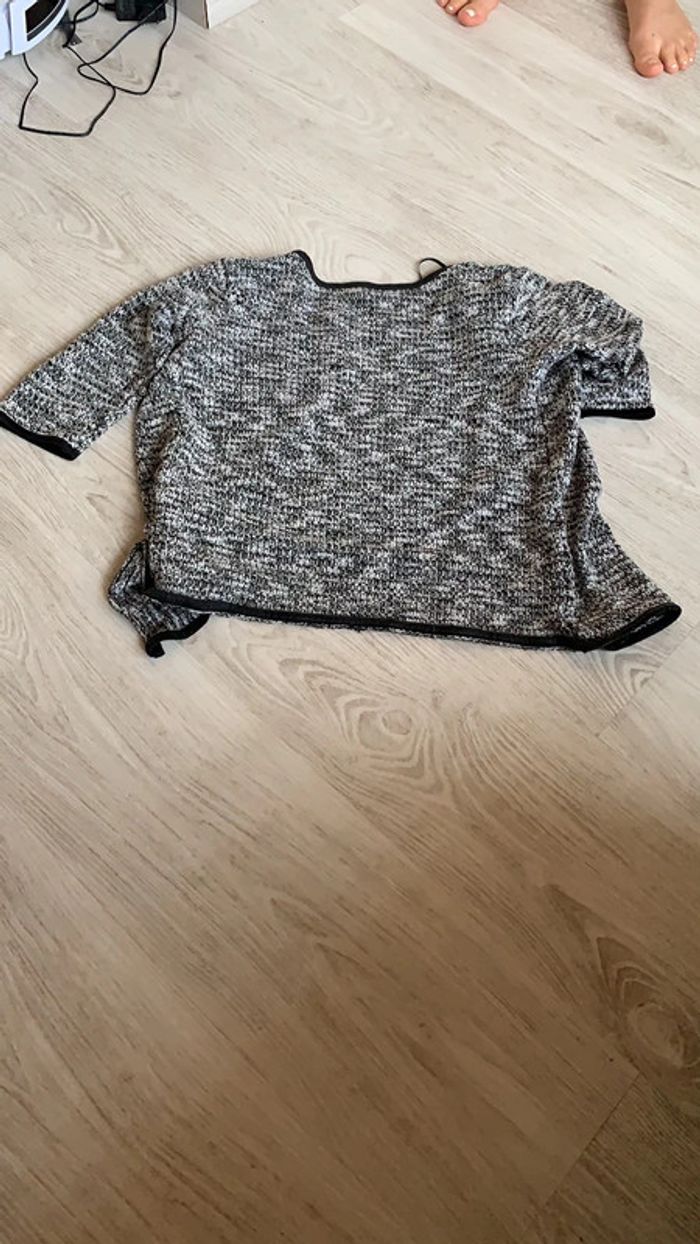 Blazer noir et blanc parfait état - photo numéro 2