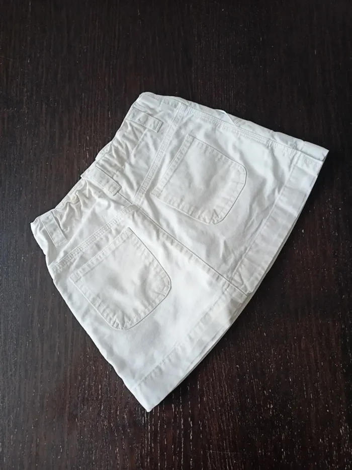 Jupe short blanc Gap 4 ans N*0935 - photo numéro 2