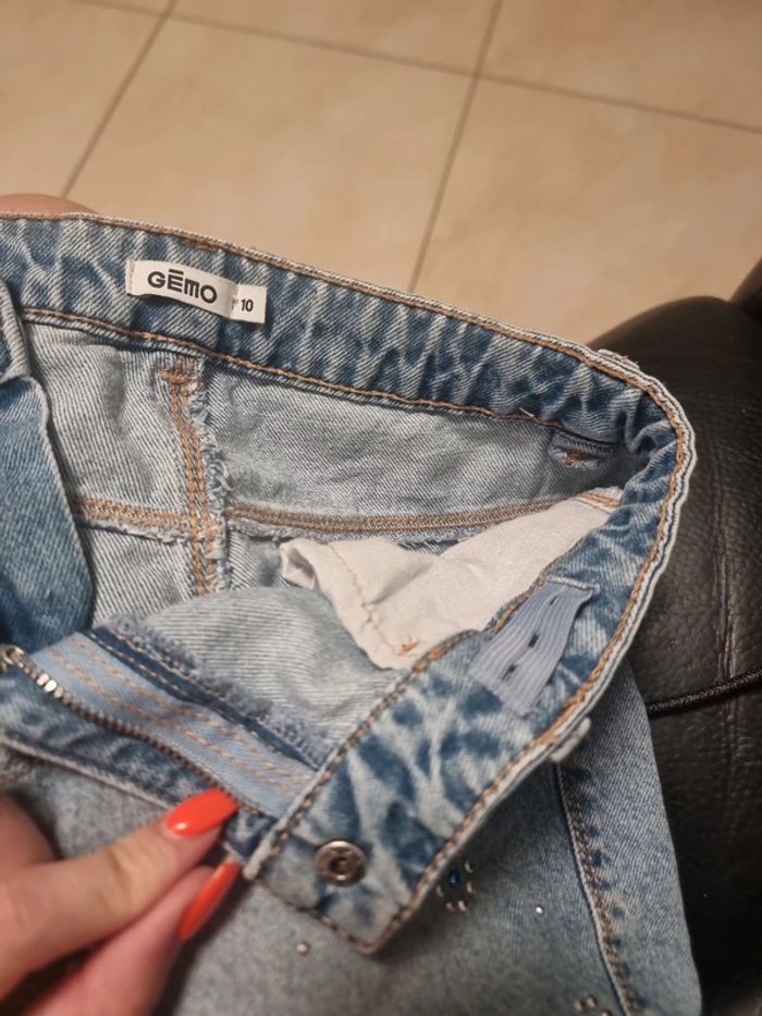 Short fille jeans - photo numéro 2