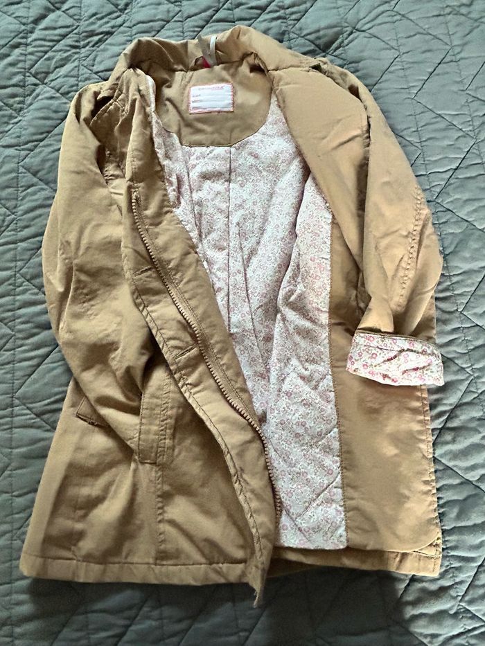 Manteau trench mi-saison fille Orchestra - photo numéro 5