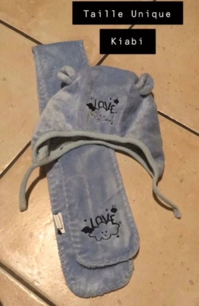 Ensemble bonnet et écharpe