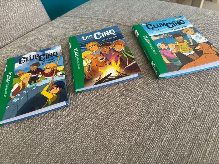 Club des cinq lot de 3 livres - photo numéro 6