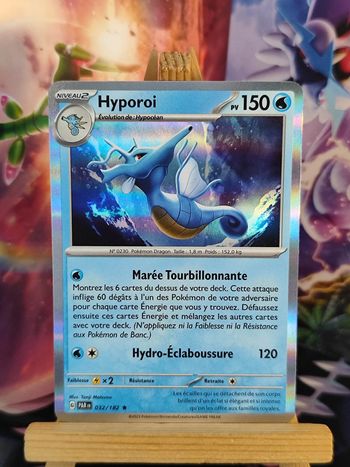 Hyporoi holo rare 32/182 faille paradoxe