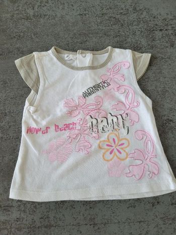 Tee-shirt  - 6 mois -
