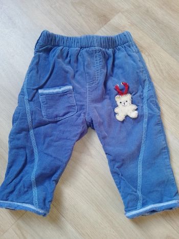 Pantalon velours