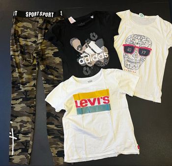 Lot vêtements enfant – Taille 10 ans – Marques Lévis, Nike et Roxy