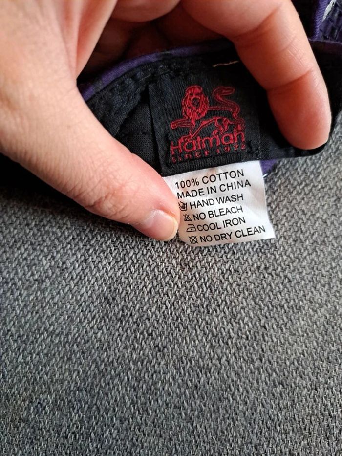 Casquette violette Hatman - photo numéro 5