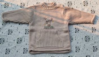 Pull hiver taille 9 mois