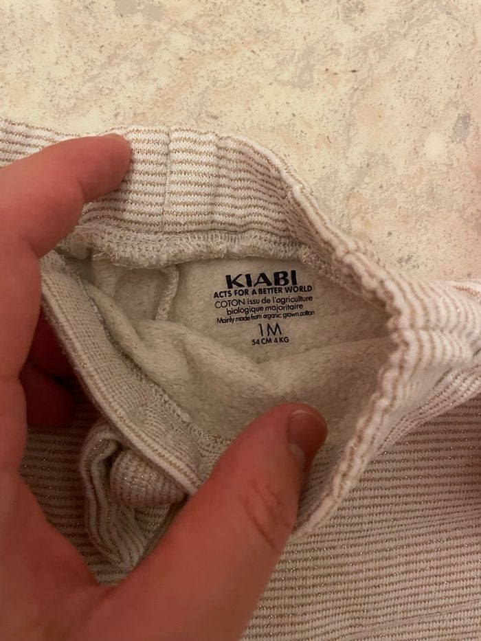 Lot 3 pantalons fille 1M - photo numéro 3